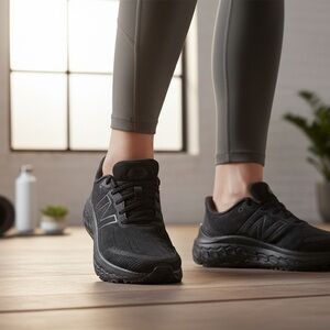 New Balance Black Athletic Running Shoes